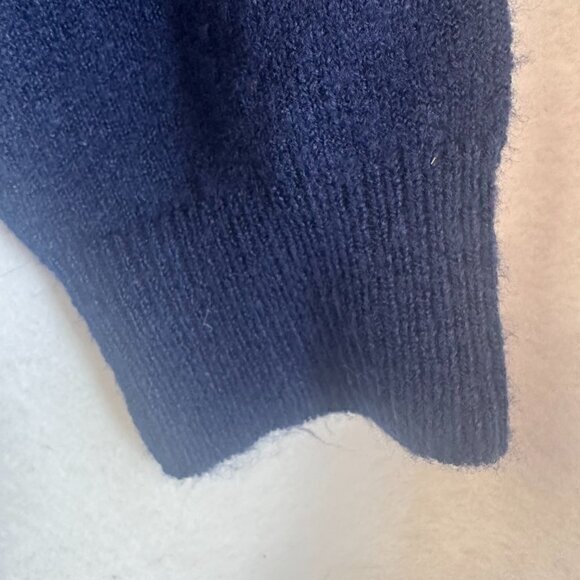 DG2 by Diane Gilman sweater top women 2X blue brown colorblock poly/spandex NWT - Picture 4 of 5